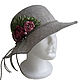 Women's summer hat fragrance of ROSES. Hats1. Juliya Laborera. Online shopping on My Livemaster.  Фото №2