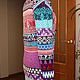 tunic: Woolen knitted tunic 'Bright ornament'. Tunics. Shop Tatiana Panova. Online shopping on My Livemaster.  Фото №2