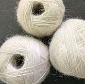 Материалы для творчества handmade. Livemaster - original item yarn goat fluff, feather yarn. Handmade.