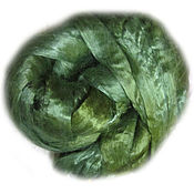 Материалы для творчества handmade. Livemaster - original item Fiber: Bamboo-Tencel Fiber. Green tea. 50 g.. Handmade.