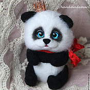 Куклы и игрушки handmade. Livemaster - original item The little Panda Princess toy from wool. Handmade.