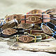 Order Bracelets made of genuine leather in stock. Craft Magic. Livemaster. . Charm bracelet Фото №3