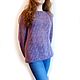 Джемпер  женский вязаный из ангоры. Джемперы. Sweater Star Вязание на заказ.. Ярмарка Мастеров.  Фото №5