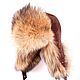 Men's ushanka are the Pilot of the wolf (Canada) GL. Hat with ear flaps. ANDREY DVURECHENSKY. Online shopping on My Livemaster.  Фото №2