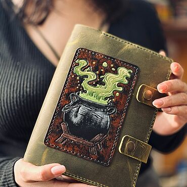 Тетрадь на кольцевом механизме А5 - "Котёл". . Канцелярские товары ручной работы - Ярмарка Мастеров Канцелярские товары ручной работы. Ярмарка Мастеров - ручная работа Тетрадь на кольцевом механизме А5 - "Котёл". Handmade.