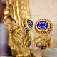 Cufflinks: OSCAR. Sapphire in gold. Blue cufflinks. jewelry for men. Cuff Links. LADY-LIZA jewelry shop. My Livemaster. Фото №6