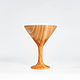 Order A glass of Martinique from the Siberian cedar (natural color) G11. ART OF SIBERIA. Livemaster. . Wine Glasses Фото №3
