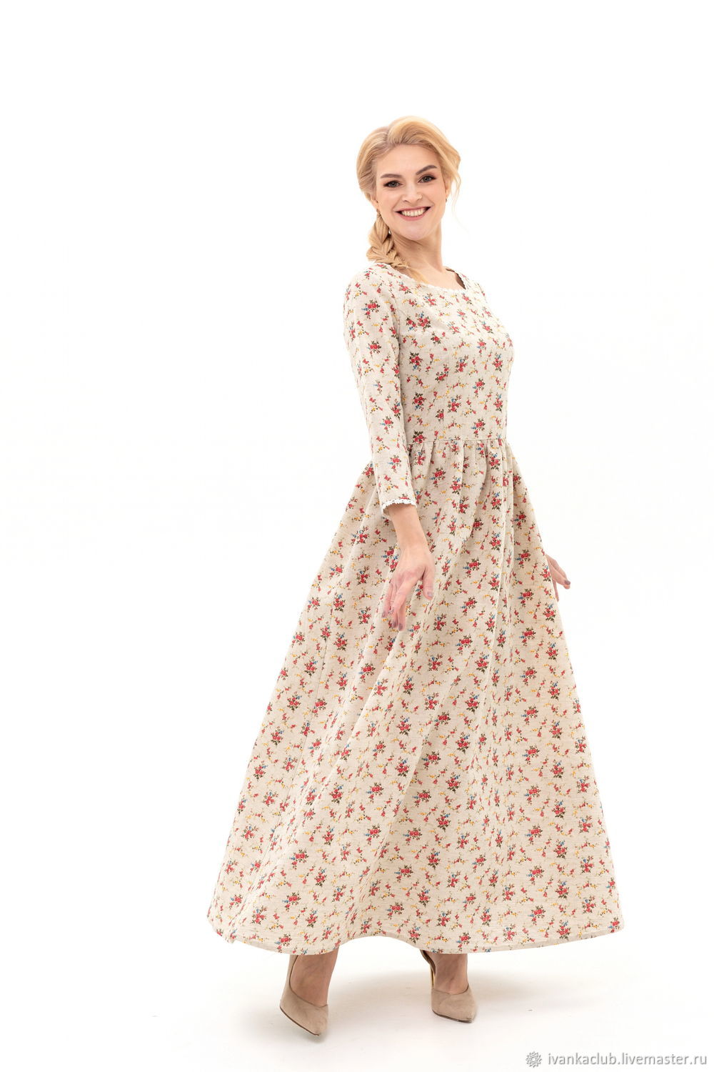 dress linen Princess, Dresses, Omsk,  Фото №1