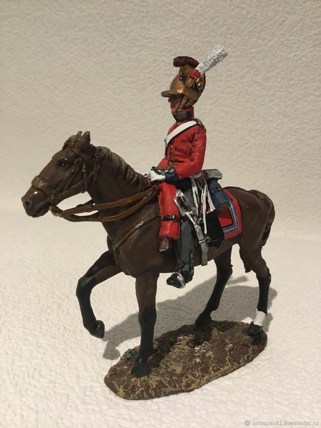 Винтаж: СКУЛЬПТУРА. OFFICER AUSTRIAN CUIRASSIERS. БЕСПЛАТНАЯ ДОСТАВКА ...