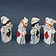 Order 'Aces ' Porcelain figurines-bells. Mila. Livemaster. . Figurines Фото №3