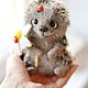 Felted toy hedgehog and Daisy. Felted Toy. Felt toy fromKristina Antropova. My Livemaster. Фото №5