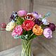 Polymer clay tulips, custom made. Flowers. Marina Zhadan. Online shopping on My Livemaster.  Фото №2