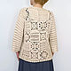 Hypoallergenic Crochet jumper Random patterns. Jumpers. talking-sweater. My Livemaster. Фото №4