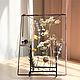 the herbarium in the glass. Herbarium of flowers and herbs in a frame. Lavender. Suspension. Glass Flowers. My Livemaster. Фото №5