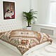 Bedspread Patchwork. Beige 230 x 230 cm, Blankets, Moscow,  Фото №1