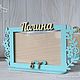 Photo frame wooden with female name. Photo frames. My dear home. Online shopping on My Livemaster.  Фото №2