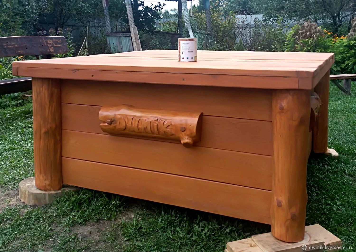 Столик для оформления колодца в интернет-магазине на Ярмарке Мастеров ...