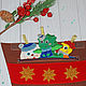 Felt Christmas tree on the wall with toys. Tree. Children's mood. My Livemaster. Фото №6