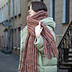 COFFEE SCARF WITH CARAMEL, Scarves, St. Petersburg,  Фото №1