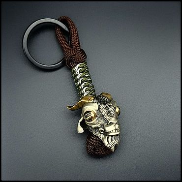 Сумки ручной работы. Ярмарка Мастеров - ручная работа Брелок Козел. Handmade.