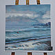 Painting 'Turquoise Sea' oil on canvas 50h50 cm. Pictures. vestnikova. Online shopping on My Livemaster.  Фото №2