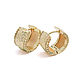 Earrings 'from the secret city...' 585 gold, Congo earrings, Moscow,  Фото №1