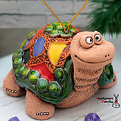 Сувениры и подарки handmade. Livemaster - original item The turtle bell. Handmade.