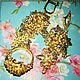 Order A set of 'Golden bunches' with citrines in 14 Karat gold. SELENA. Livemaster. . Jewelry Sets Фото №3