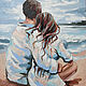 Oil painting Love by the sea, Pictures, Rossosh,  Фото №1