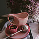 Luthien Mug 300 ml series Dawn over Imladris. Mugs and cups. Ceramics Veles. Интернет-магазин Ярмарка Мастеров.  Фото №2