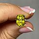 Натуральный желто- зелёный циркон 4.10 ct, Кольца, Белорецк,  Фото №1