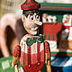 Muñeca de madera Pinocho. Interior doll. musskaya. Интернет-магазин Ярмарка Мастеров.  Фото №2