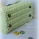 Crossbody bag made of knitted yarn. Crossbody bag. Rainbow colors. My Livemaster. Фото №5
