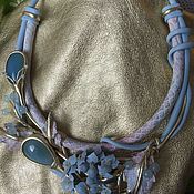Украшения handmade. Livemaster - original item necklace Hydrangea.. Handmade.