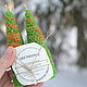 Green CANDLES GIFT candlestick - ABUNDANCE - saffron, juniper. Wish Candle. Jewerly for Happiness. My Livemaster. Фото №5