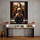 Painting modern art Girl in the museum. Mona Lisa. Pictures. House of the Sun (irina-bast). Online shopping on My Livemaster.  Фото №2