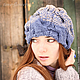 Заказать Вязаная шапочка «Weave». NewRareRu.Knitting (Вера). Ярмарка Мастеров. . Шапки Фото №3