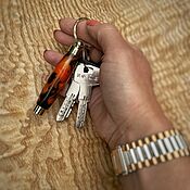 Сувениры и подарки handmade. Livemaster - original item Vulcano Handmade Keychain. Handmade.