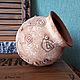 Винтаж: Керамическая ваза. Ваза из керамики. Стильная ваза. Вазы винтажные. Винтаж от Nata Schu. Интернет-магазин Ярмарка Мастеров.  Фото №2