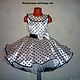 Dress 'dudes' white polka dot prom. Dresses. irina424. Online shopping on My Livemaster.  Фото №2