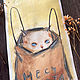 'I carry a cat and happiness' watercolor painting (cats). Pictures. Nadezda Perova. Online shopping on My Livemaster.  Фото №2