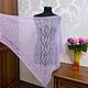 Заказать Шаль Дицентра ( платок, косынка, бактус). Вязаное совершенство. Ярмарка Мастеров. . Платки Фото №3