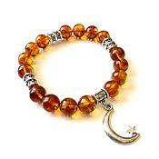 Украшения handmade. Livemaster - original item Personalized bracelet made of amber. Handmade.