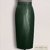 Одежда handmade. Livemaster - original item Hope maxi skirt made of genuine leather/suede (any color). Handmade.