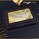 Z802 leather business card holder, Business card holders, Chrysostom,  Фото №1