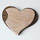 A set of oak cutting boards 'Two hearts'. Cutting Boards. derevyannaya-masterskaya-yasen (yasen-wood). My Livemaster. Фото №5