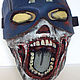 Маска Капитана Америки Зомби Кровавая Captain America Zombie mask. Карнавальные маски. Качественные авторские маски (Magazinnt). Ярмарка Мастеров.  Фото №4