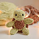 Sea turtle as a gift to a girl, a turtle as a gift to a child. Interior doll. crochetsofttoys. Online shopping on My Livemaster.  Фото №2