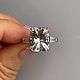 Продано! 18. Кольцо данбурит, огранка 8.2 ct. Натуральные камни. Кольца. Елена. Ярмарка Мастеров.  Фото №6