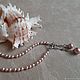 Колье "Отражение". Жемчуг Shell Pearl. Колье. Tatyana's Jewelry for the soul. Интернет-магазин Ярмарка Мастеров.  Фото №2
